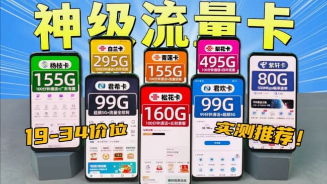 流量卡广告位1300x70